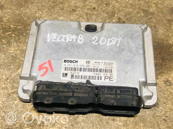 Opel Vectra A Komputer / Sterownik ECU silnika 0281010269