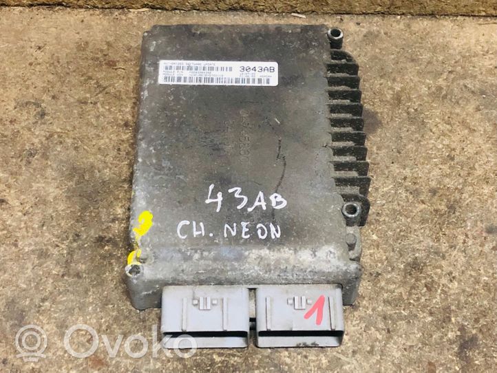 Chrysler Neon III Unité de commande, module ECU de moteur P05033043AB