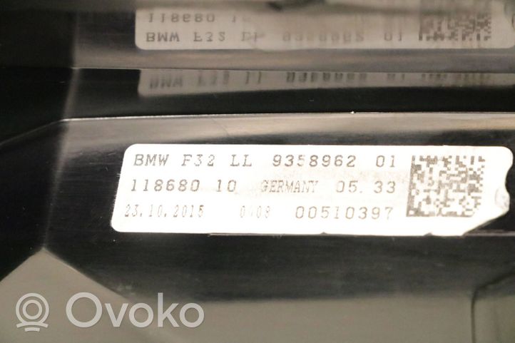 BMW 4 F36 Gran coupe Pantalla del monitor frontal 9358962