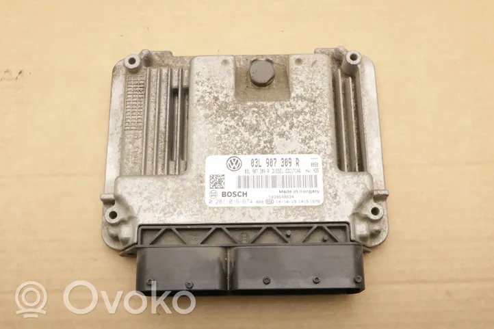 Volkswagen Caddy Engine control unit/module 03L907309R