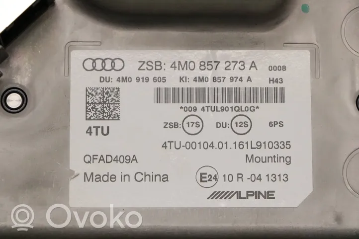 Audi Q7 4M Ekranas/ displėjus/ ekraniukas 4M0857273A