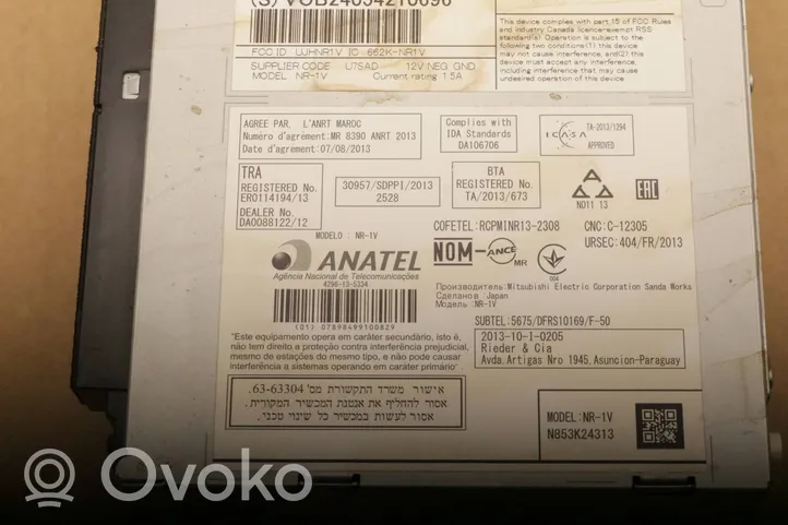 Volvo XC60 Unidad delantera de radio/CD/DVD/GPS 31466579AA