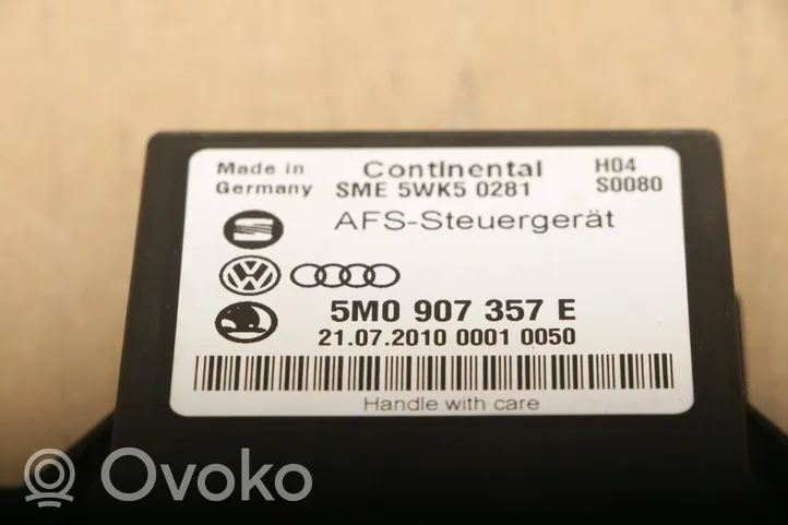 Volkswagen PASSAT B7 Sterownik / Moduł świateł LCM 5M0907357E