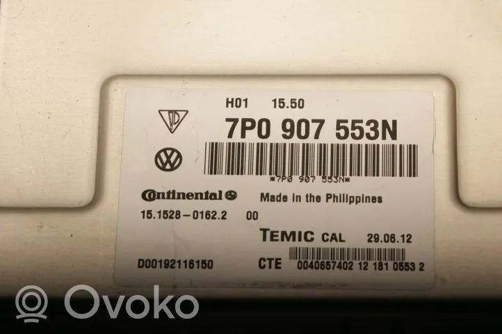 Volkswagen Touareg II Kiti valdymo blokai/ moduliai 7P0907553N