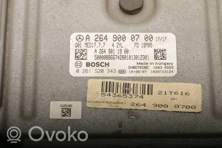 Mercedes-Benz C W205 Calculateur moteur ECU A2649000700