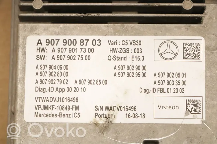 Mercedes-Benz Sprinter W906 Unità principale autoradio/CD/DVD/GPS A9079008703