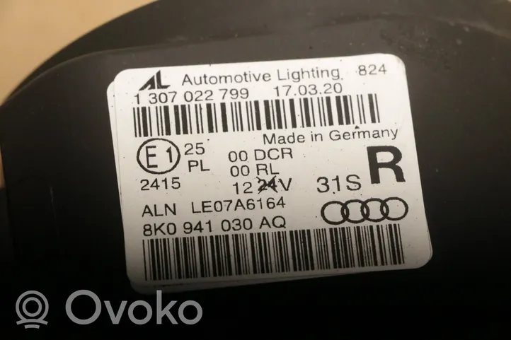 Audi A4 S4 B9 Lampa przednia 8K0941030