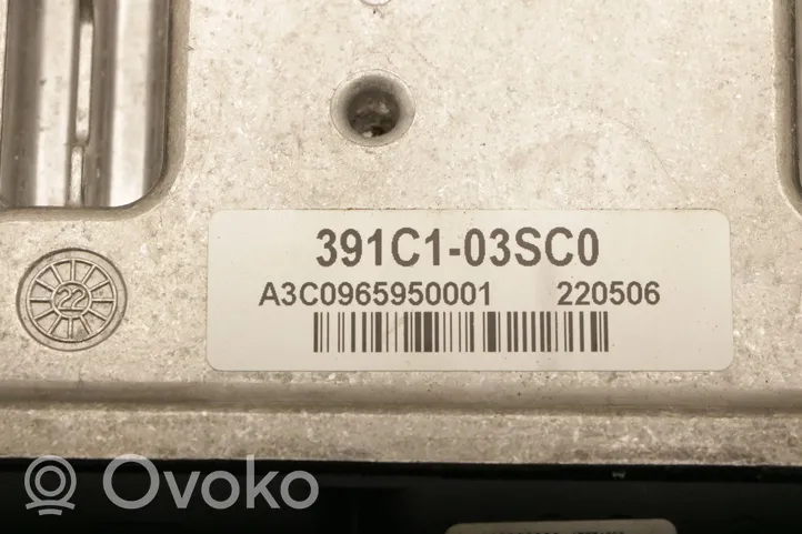 KIA Ceed Sterownik / Moduł ECU 391C1-03SC0