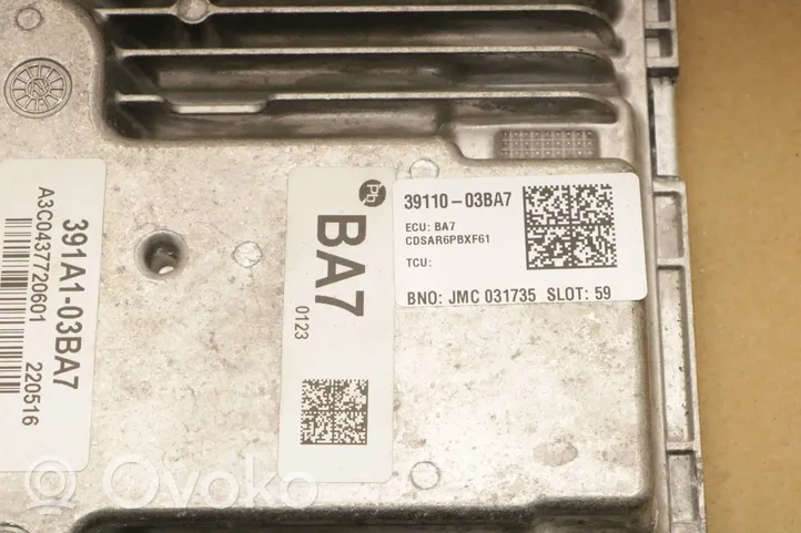 KIA Xceed Calculateur moteur ECU 391A1-03BA7