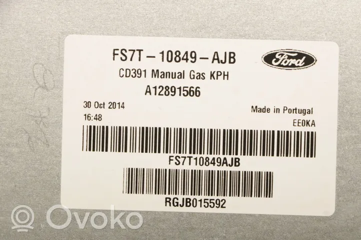 Ford Mondeo MK V Moottorin ohjainlaite/moduuli FS7T-10849-AJB