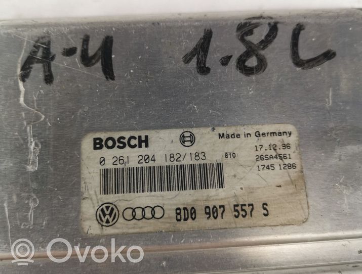 Audi A4 S4 B5 8D Motorsteuergerät/-modul 8D0907557S