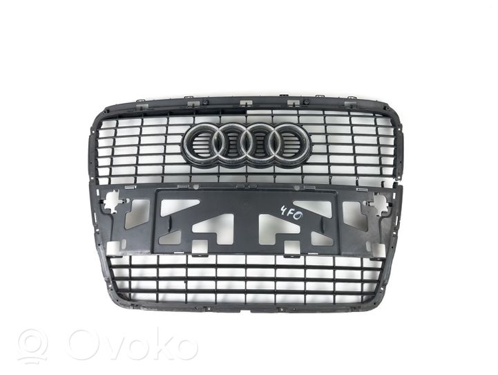 Audi A6 S6 C6 4F Grille calandre supérieure de pare-chocs avant 4f0853651