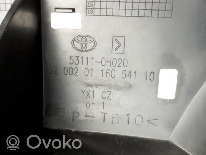 Toyota Aygo AB10 Maskownica / Grill / Atrapa górna chłodnicy 531110h020