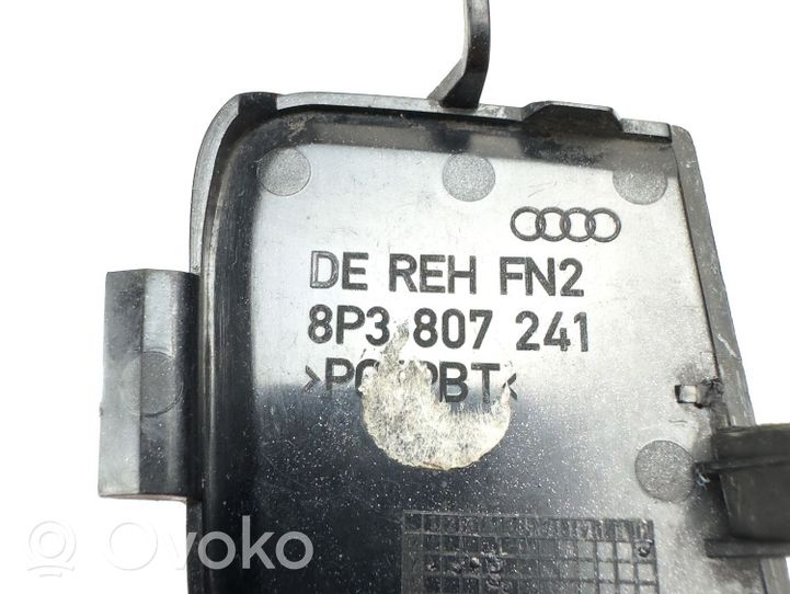 Audi A3 S3 8P Etuhinaussilmukan suojakansi 8p3807241