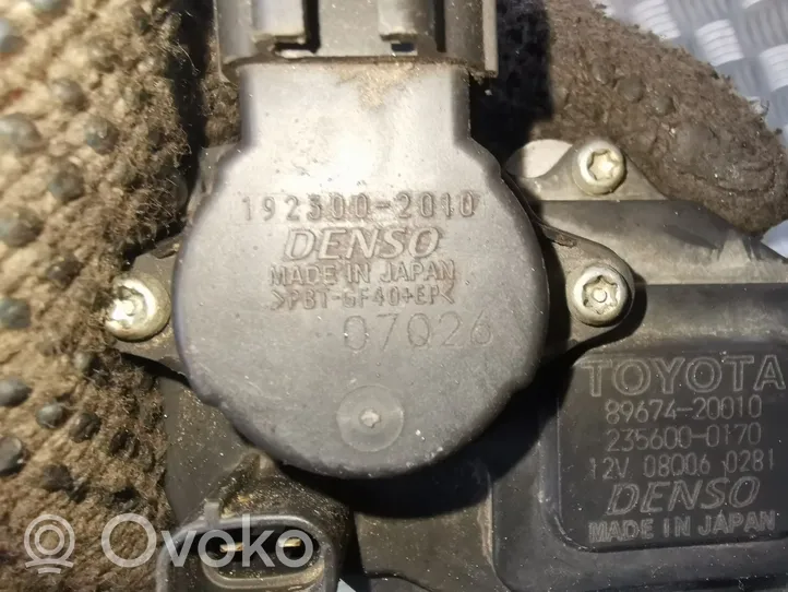 Toyota Avensis T270 Attuatore di controllo della turbina elettrica 8967420010