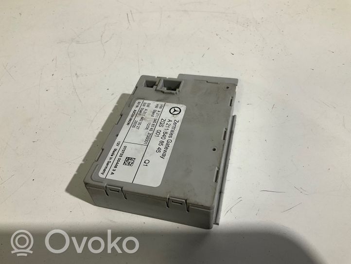 Mercedes-Benz E W211 Module de passerelle A2115408545