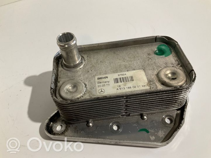 Mercedes-Benz E W211 Supporto di montaggio del filtro dell’olio A6131880201