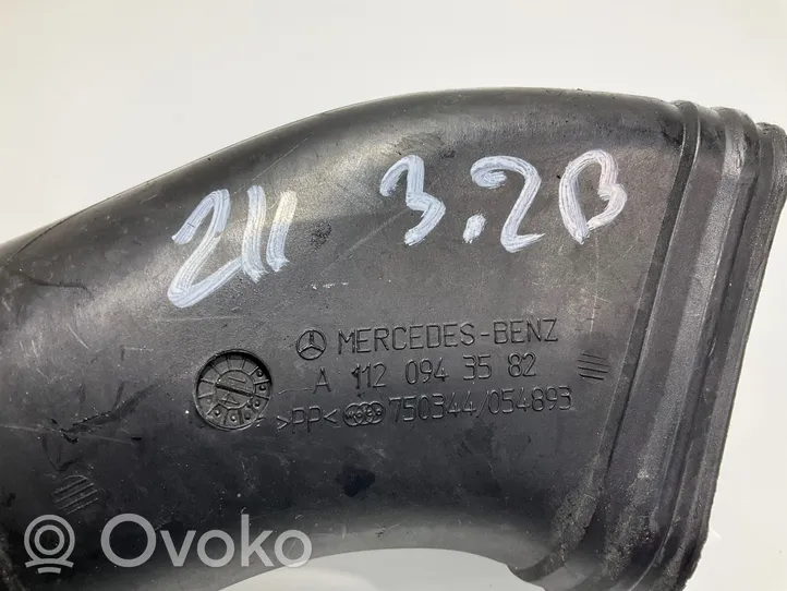 Mercedes-Benz E W211 Parte del condotto di aspirazione dell'aria A1120943582