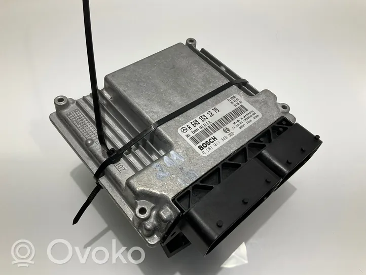 Mercedes-Benz E W211 Juego de cerradura y set ECU del motor A6481531279