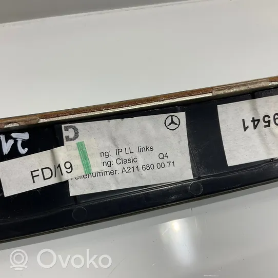 Mercedes-Benz E W211 Dekoratyvinė apdailos juostelė A2116800071