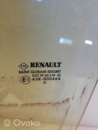 Renault Clio III Vitre de fenêtre porte arrière 43R000464