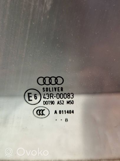 Audi A6 Allroad C6 Etuoven ikkunalasi, neliovinen malli 43R00083