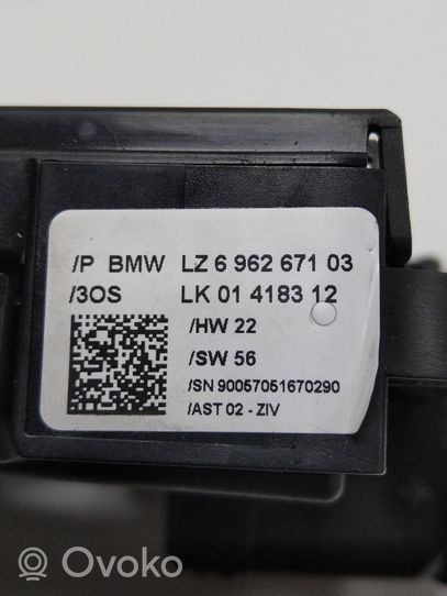 BMW 3 E90 E91 Interruptor/palanca de limpiador de luz de giro 696267103