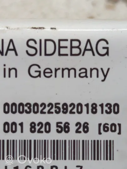 Mercedes-Benz E W210 Sensore d’urto/d'impatto apertura airbag 0018205626