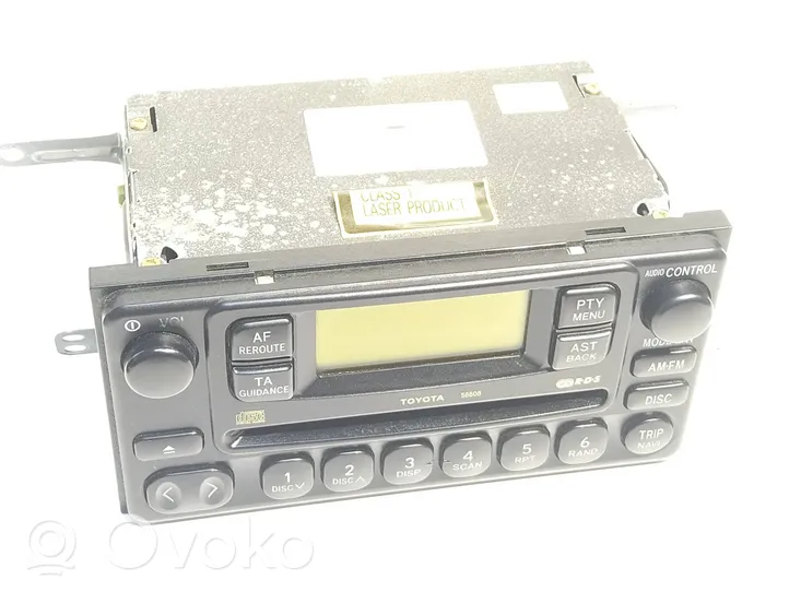 Toyota Avensis Verso Radio/CD/DVD/GPS-pääyksikkö 8612044080