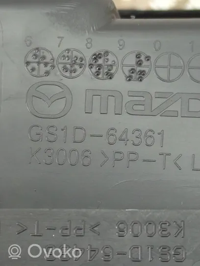 Mazda 6 Porte-gobelet avant GS1D64361