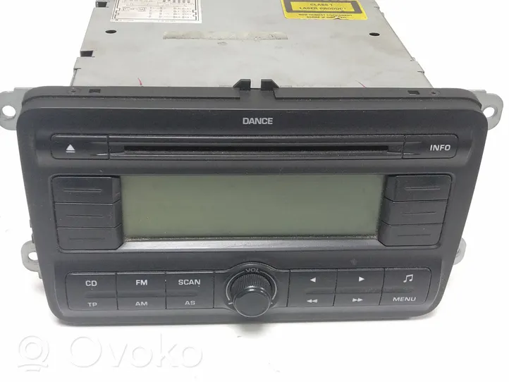 Skoda Roomster (5J) Radio/CD/DVD/GPS-pääyksikkö 5J0035161