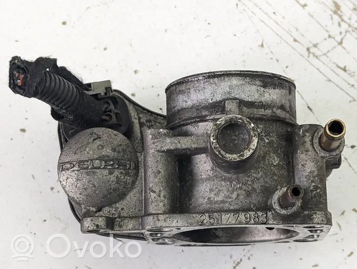 Opel Astra G Clapet d'étranglement 25177983