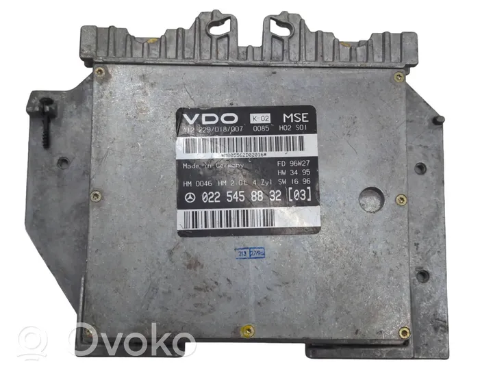 Mercedes-Benz E W210 Engine control unit/module 0225458832