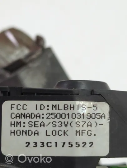 Honda Civic Kit centralina motore ECU e serratura 233C175522