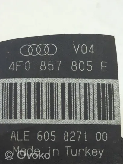 Audi A6 S6 C6 4F Aizmugurējā drošības josta 4F0857805E