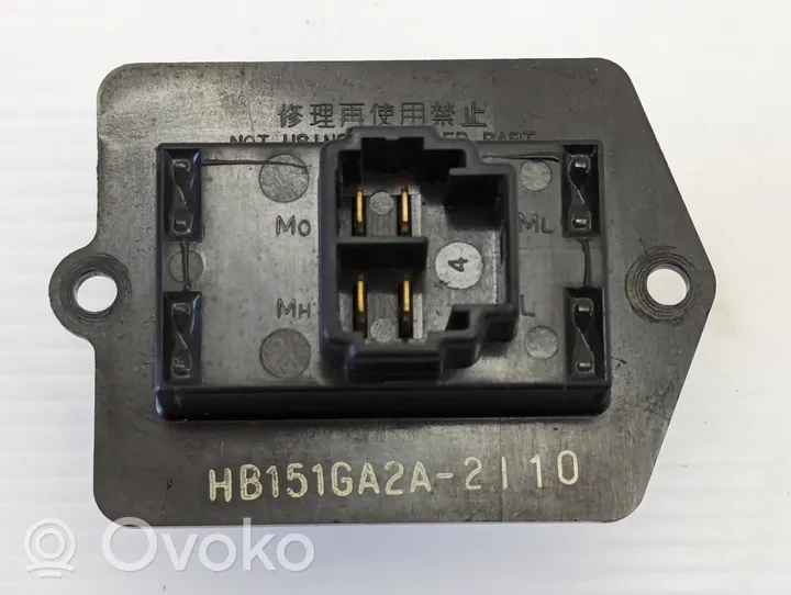 Ford Probe Heater blower motor/fan resistor HB151GA2A2