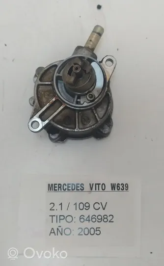 Mercedes-Benz Vito Viano W639 Soupape à vide A6462300165