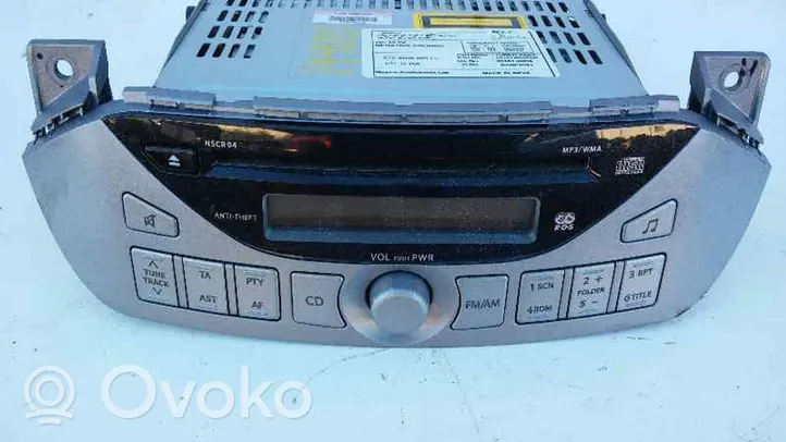 Nissan Pixo Radija/ CD/DVD grotuvas/ navigacija 281854A01A