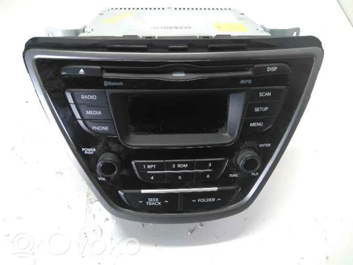 Hyundai Elantra Unité principale radio / CD / DVD / GPS 96170-3X616GU