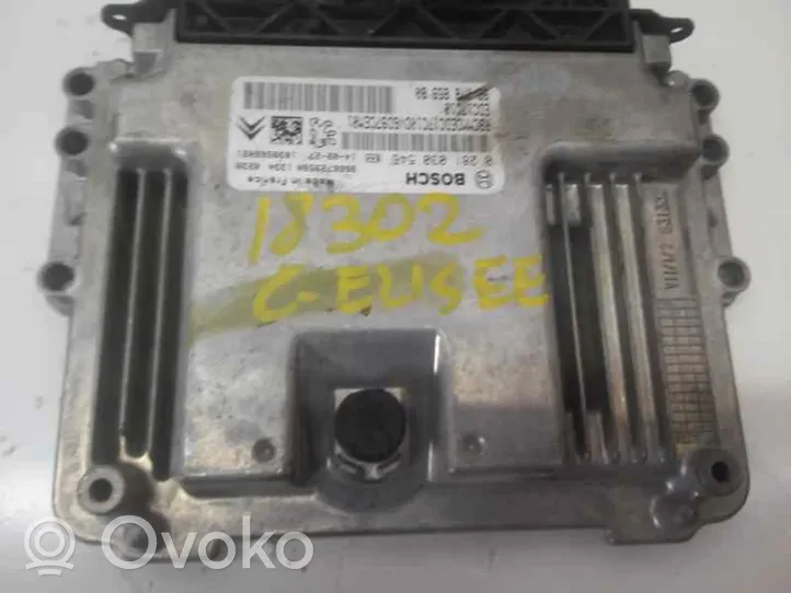 Citroen C-Elysée Calculateur moteur ECU 1609339680