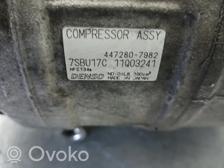 Mercedes-Benz Sprinter W906 Compressore aria condizionata (A/C) (pompa) 4472807982