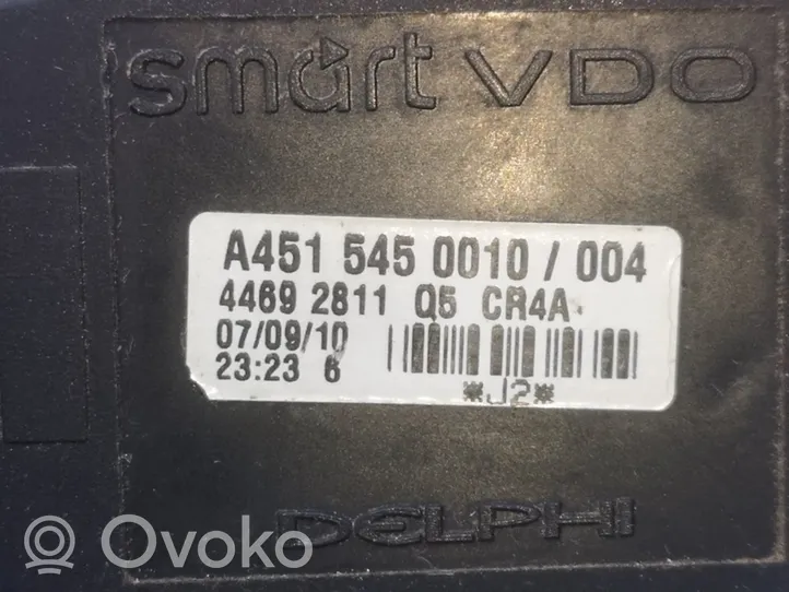 Smart ForTwo III C453 Commodo de clignotant 4515450010