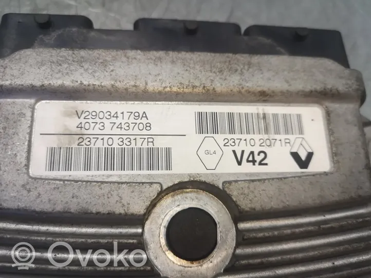 Dacia Sandero Sterownik / Moduł ECU 237103317R