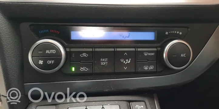 Toyota Auris E180 Climate control unit 