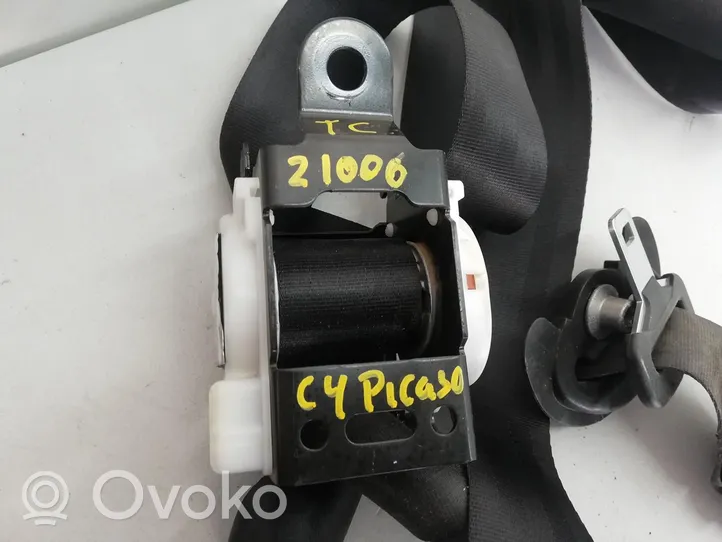 Citroen C4 Grand Picasso Pas bezpieczeństwa fotela tylnego środkowego 502NH4F28K