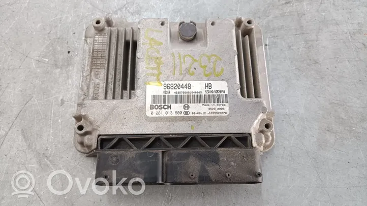 Chevrolet Lacetti Engine control unit/module 96820448