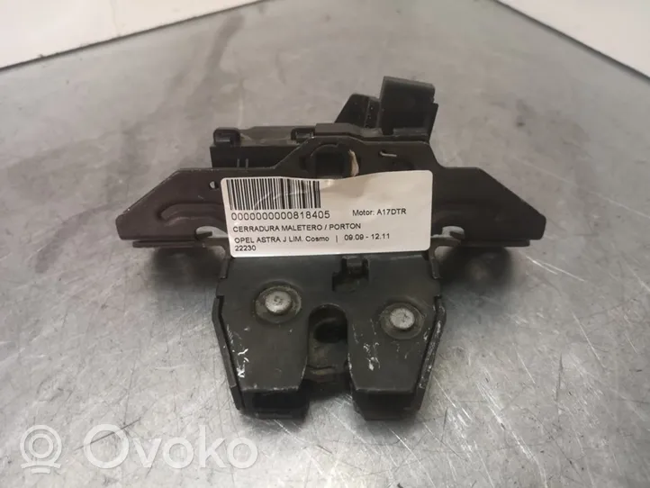 Opel Astra J Blocco chiusura del portellone 13581023