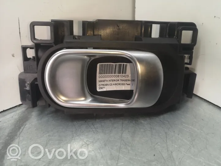 Citroen C3 Aircross Rear door interior handle 39008122