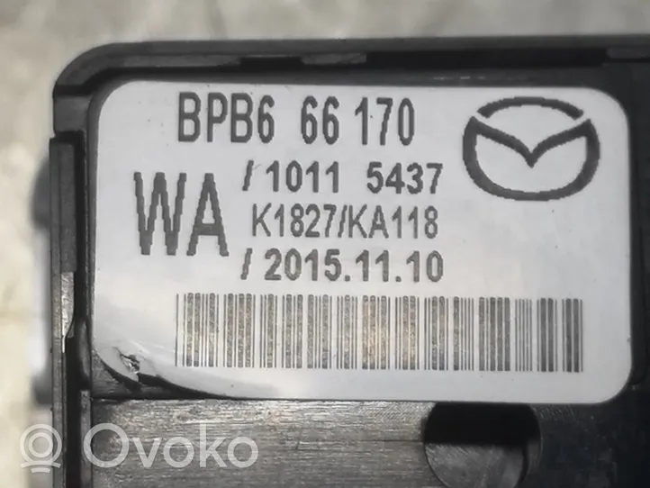 Mazda 3 II Muut kytkimet/nupit/vaihtimet BPB666170