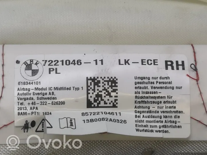 BMW 3 E90 E91 Kopfairbag 7221046